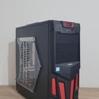 Case Alantik ATX nero e rosso