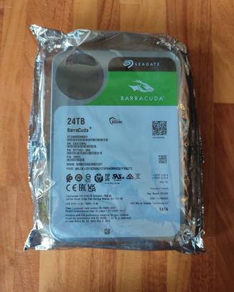 BARRACUDA 24TB PREZZO  TRATTABILE 