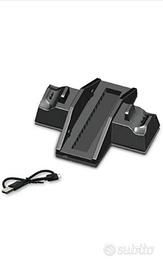 supporto per ps4 pro con caricabatterie