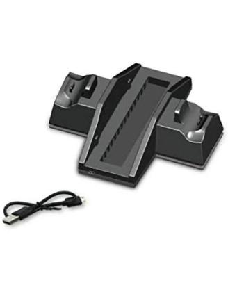 supporto per ps4 pro con caricabatterie