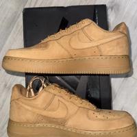 Supreme x NK Air Force 1 color grano, taglia 46
