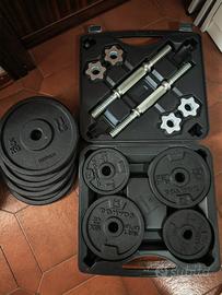 kit manubri decathlon e dischi