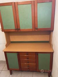 Mobile da cucina stile baita anni60