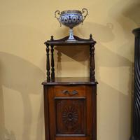 Antico mobile carboniera stile inglese Vittoriana