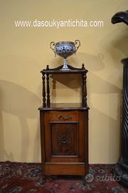 Antico mobile carboniera stile inglese Vittoriana