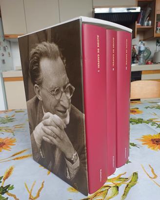 Alcide De Gasperi (biografia), 3 v. con cofanetto