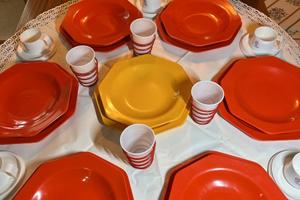 Set STOVIGLIE da 6 uso Barca/Campeggio