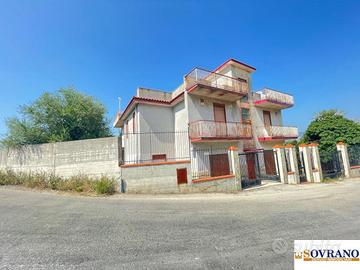 CARINI: PORZIONE DI BIFAMILIARE PANORAMICA CON