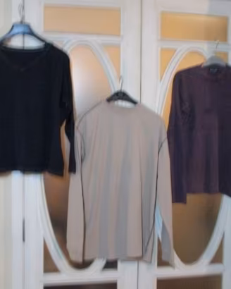 Nr. 3 maglie di cotone per uomo tg. M e L(E 3 cad)