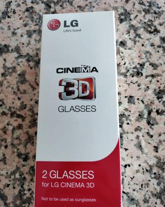 OCCHIALI LG AG-F310 (X2) BUNDLE neri cinema