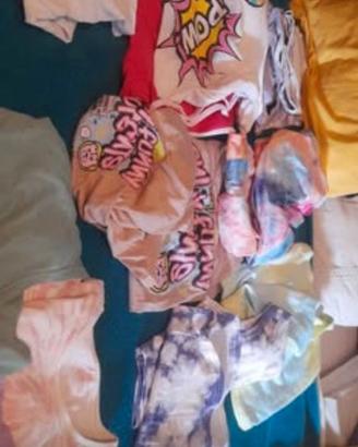 Blocco abbigliamento 12/13 anni ragazza