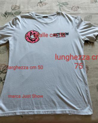 maglietta Just Show