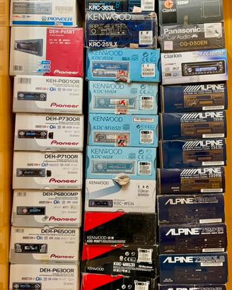 AUTORADIO NUOVE VINTAGE COLLEZIONE