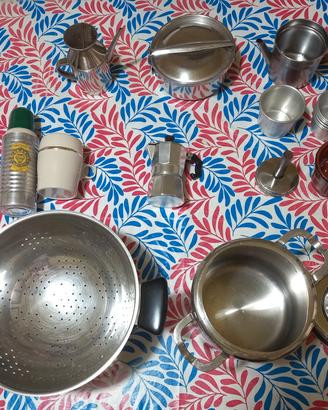 Caffettiera + articoli arredo casa vintage