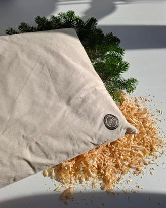 Cuscino da notte con cirmolo e pula di farro