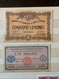 Antica cartamoneta francese