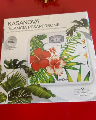 Bilancia pesapersone bianco nuova, ancora da aprir