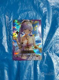 Kamisato Ayaka - SSR TGC card Goddess Genshin Impa