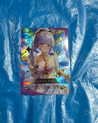 Kamisato Ayaka - SSR TGC card Goddess Genshin Impa