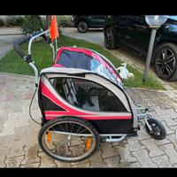 Carrello bici porta bimbi. Come nuovo