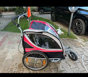 Carrello bici porta bimbi. Come nuovo