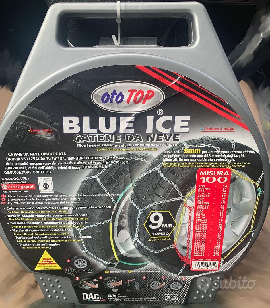 Blue Ice Catene da neve universali per auto omologate