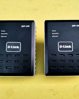 ADATTATORI ETHERNET D-LINK DHP-200 (2 PEZZI)