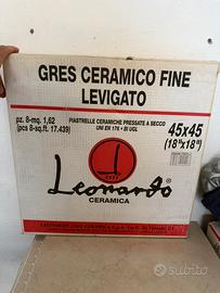 Piastrelle Gres Levigato Leonardo "Marfil" 45x45