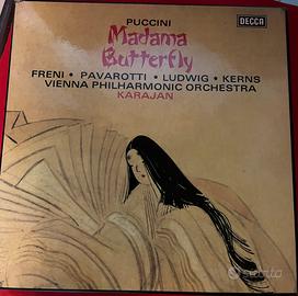 Vinile cofanetto opera lirica madama butterfly