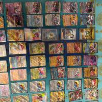 Carte pokemon in italiano e giapponese con sleeve