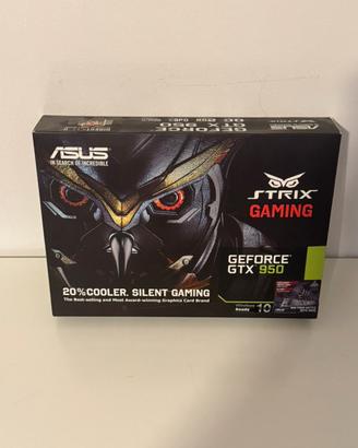 Box originale Asus Strix GTX 950 + CD + manuale