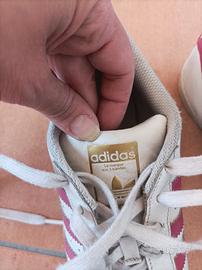 scarpe sportive  bianco e fucsia n 36