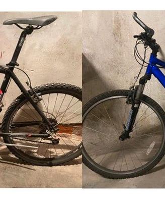 2 biciclette MTB mountain bike FRW e BOTTECCHIA