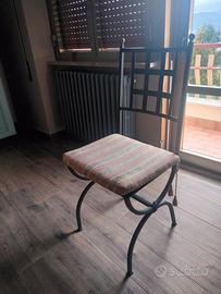 Sedie in ferro