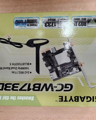 Gigabyte Scheda Dual Band Wifi + BT 5