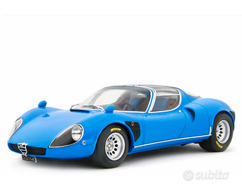 Modellino Alfa Romeo 33 Coupè Stradale 1967 D 1/18