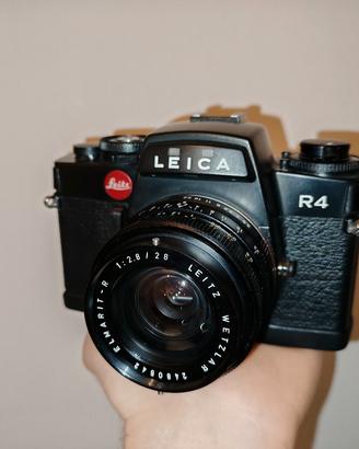 Leica R4 e Elmarit 28mm R