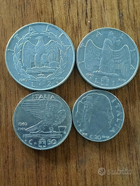 Monete Vittorio Emanuele III 1940