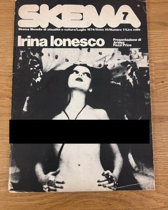 Irina Ionesco rivista SKEMA n. 7, 1974