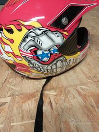 Casco motocross 