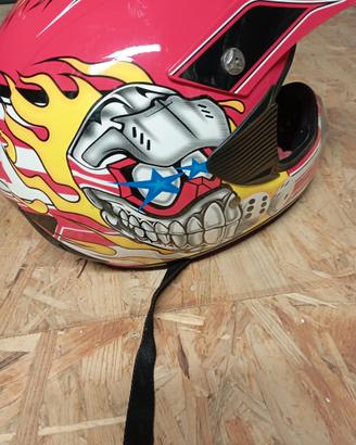Casco motocross 