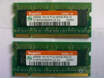 Memoria RAM DDR400 e DDR2