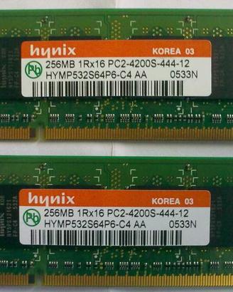 Memoria RAM DDR400 e DDR2