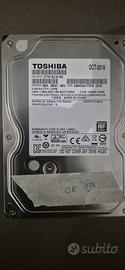 Hard Disk 3.5" Toshiba 1TB sata III - testato 