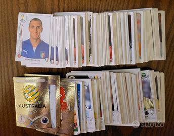 Lotto da 400 figurine fra Brasile 14 e Russia 18 