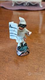 coppia di statuine di Pulcinella 