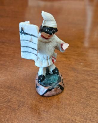 coppia di statuine di Pulcinella 