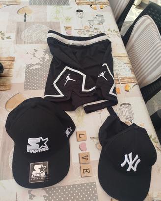 cappelli e pantaloncini Jordan 