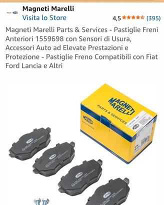 Pasticche freni anteriori Magneti Marelli