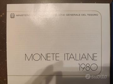 Divisionale Monete Italiane 1980 - Zecca di Roma 